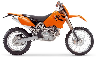 KTM 525 MXC Desert Racing