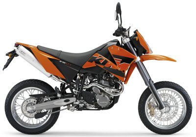 KTM 640 LC4 SMC Orange