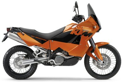 KTM 950 Adventure Orange