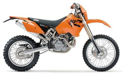 KTM 525 MX Desert Racing