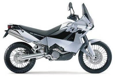 KTM 950 Adventure Silver/Orange/Black