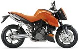 KTM 990 Super Duke Orange